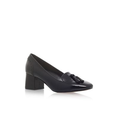 Carvela Black 'Konsider' high heel loafers